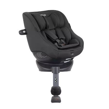 Graco Seggiolino Auto Turn2Me i-Size con Base Girevole Isofix Midnight - dalla nascita ai 4 anni