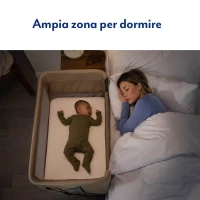 Graco Culla Fianco Letto Sweet2Sleep Co Sleeping con Ruote - dalla nascita ai 9 kg