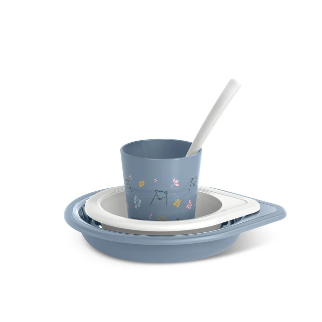 Suavinex My Family Set Svezzamento Azzurro