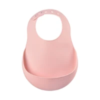 Béaba Bavaglino in Silicone Rosa