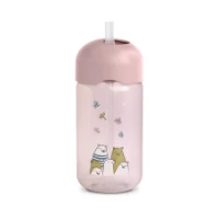 Suavinex My Family Tazza con Cannuccia Rosa