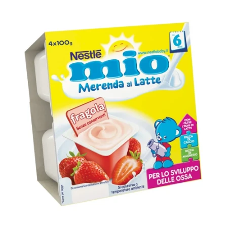 Merenda Lattea Fragola