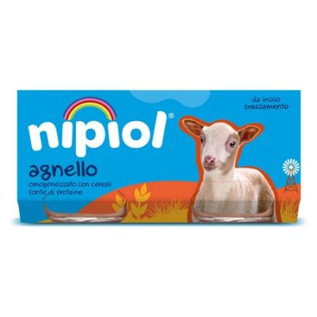 Nipiol Omogeneizzato Agnello 4x80g