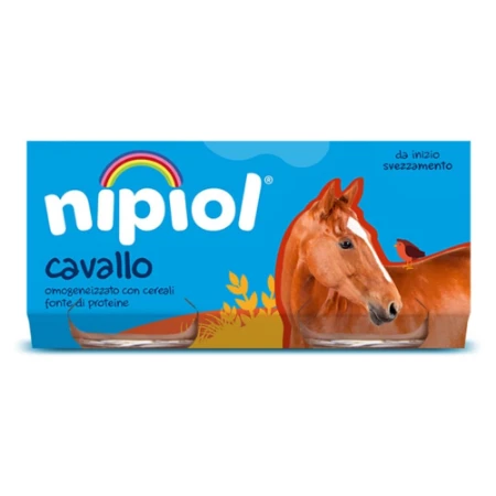 Nipiol Omogeneizzato Cavallo 4x80g