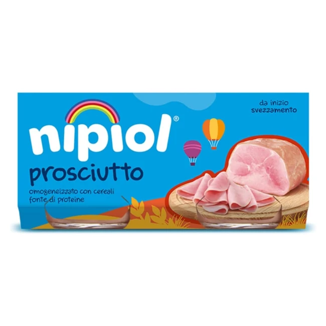 Nipiol Omogeneizzato Prosciutto 4x80g