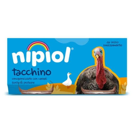 Nipiol Omogeneizzato Tacchino 4x80g