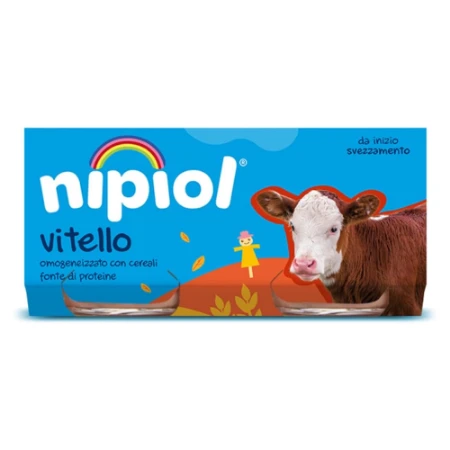 Nipiol Omogeneizzato Vitello 4x80g 
