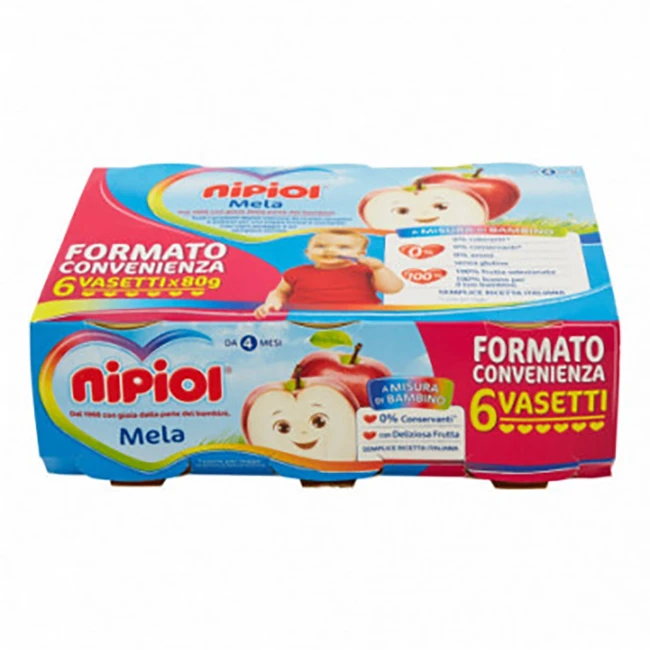 Nipiol Omogeneizzato Mela 6x80g