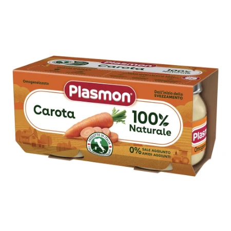 Plasmon Omogeneizzato Carote 2x80g 