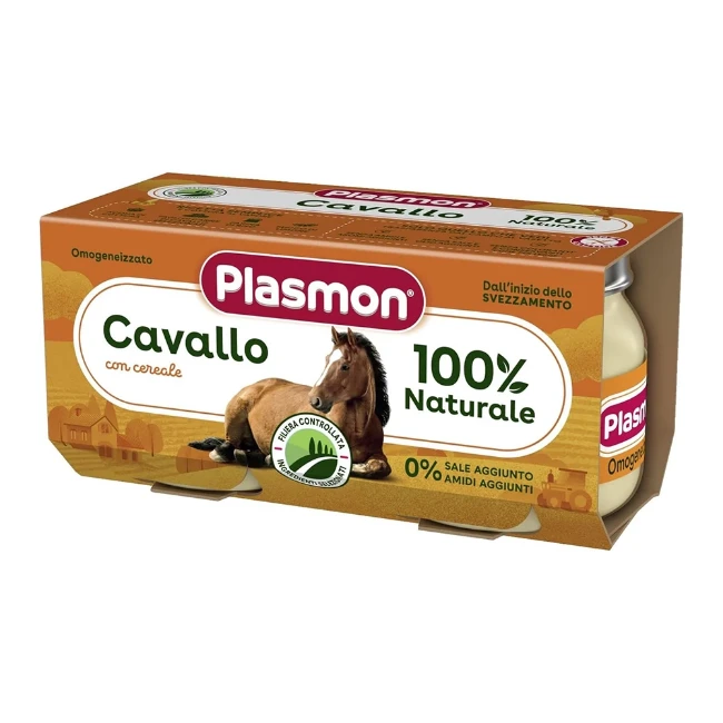 Plasmon Omogeneizzato cavallo 2x80g 