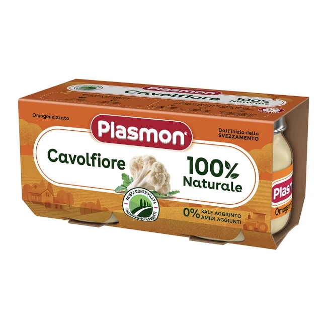 Plasmon Omogeneizzato Cavolfiore 2x80g 