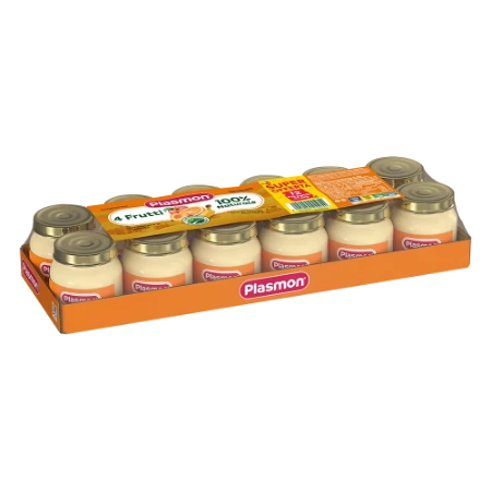 Plasmon Omogeneizzato Frutta Mista 12x80g