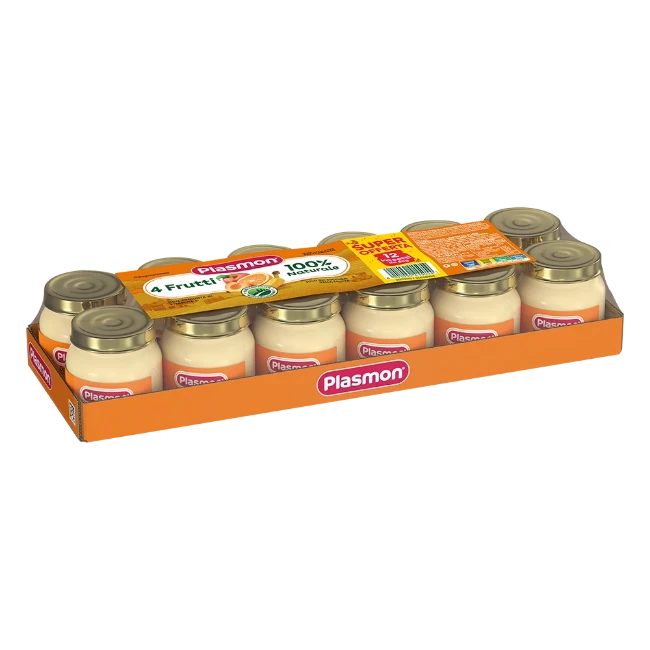 Plasmon Omogeneizzato Frutta Mista 12x80g
