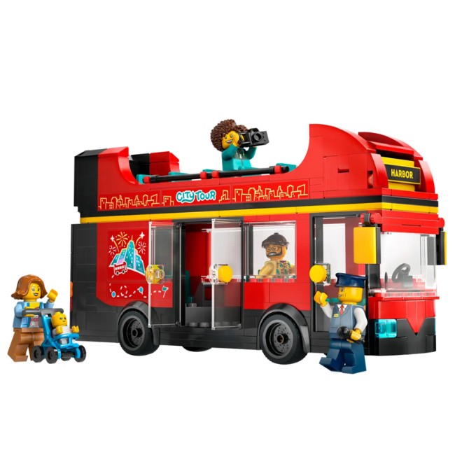 LEGO City Autobus Turistico Rosso a Due Piani 60407