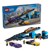 LEGO City Camion Trasportatore con Auto Sportive 60408