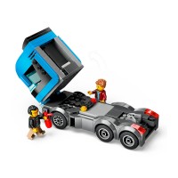 LEGO City Camion Trasportatore con Auto Sportive 60408