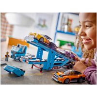 LEGO City Camion Trasportatore con Auto Sportive 60408