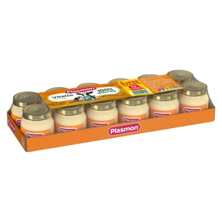 Plasmon Omogeneizzato Vitello 12x80g