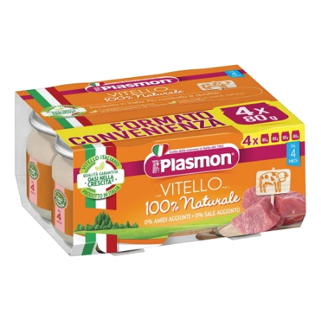 Plasmon Omogeneizzato Vitello 4x80g