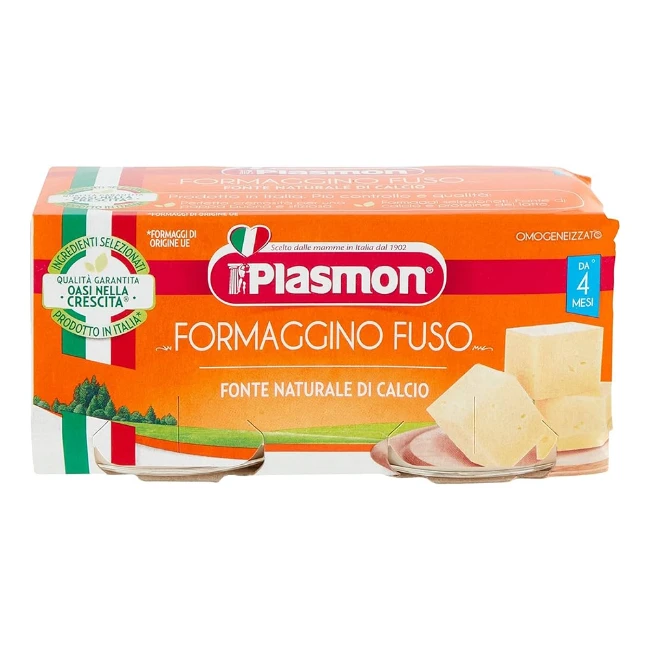 Plasmon Omogeneizzato Formaggino Fuso 4x80g 