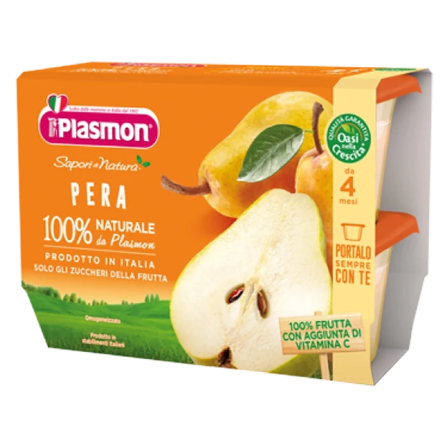 Plasmon Sapori di Natura Pera 4x100g 