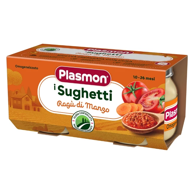 Plasmon Sughetto Ragù di Manzo 2x80g 