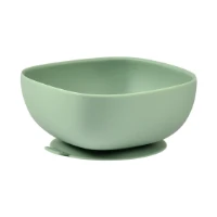 Béaba Ciotola in Silicone con Ventosa Verde