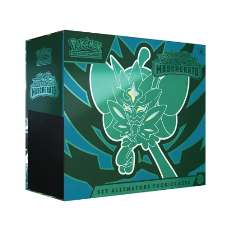 Pokemon Set Allenatore Fuoriclasse Scarlatto e Violetto - Crepuscolo Mascherato