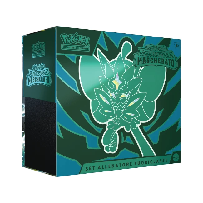Pokemon Set Allenatore Fuoriclasse Scarlatto e Violetto - Crepuscolo Mascherato