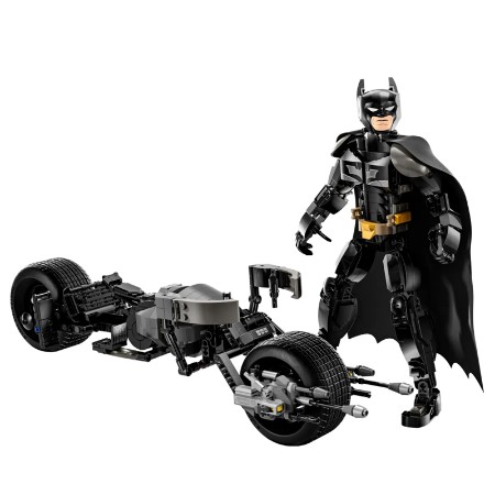 LEGO DC Super Heroes Personaggio da Costruzione di Batman e la Moto Bat-Pod 76273
