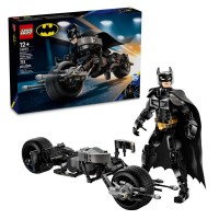 LEGO DC Super Heroes Personaggio da Costruzione di Batman e la Moto Bat-Pod 76273