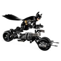 LEGO DC Super Heroes Personaggio da Costruzione di Batman e la Moto Bat-Pod 76273