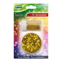 Glitter Set - Porporina + Decorazioni
