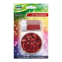 Glitter Set - Porporina + Decorazioni