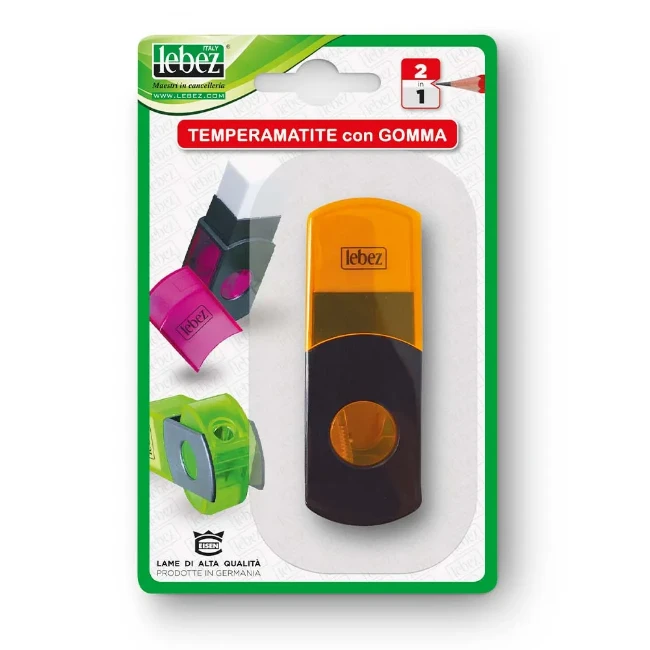 Temperamatite con Gomma 2in1