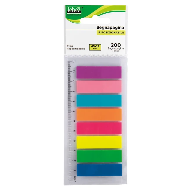 Segnapagina Neon con Righello