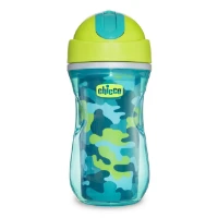 Chicco Tazza Sport Isolante con Valvola Anti Goccia 14m+ 266ml - Neutra