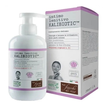 Fiocchi di Riso Intimo Lenitivo Kalibiotic contro il Prurito pH5 - 240 ml