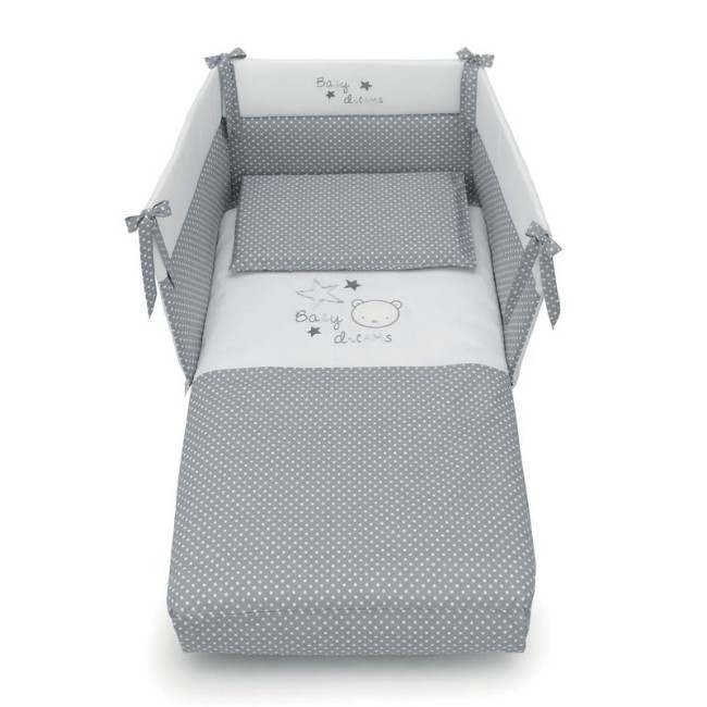 Paniate Azzurra Design Set Piumone Letto Baby Dream Neonato con
