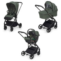 Foppapedretti Trio Tic Toc con Passeggino, Navicella e Seggiolino Auto i-Size 40-87cm