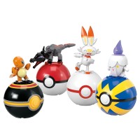 Mega Pokemon Set Pokeball di Fuoco