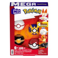 Mega Pokemon Set Pokeball di Fuoco
