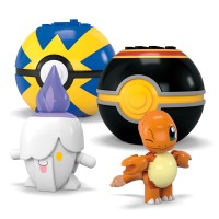 Mega Pokemon Set Pokeball di Fuoco