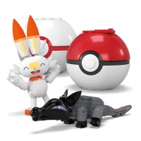 Mega Pokemon Set Pokeball di Fuoco