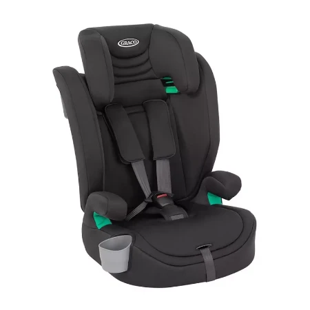 Graco Seggiolino Auto Eldura i-Size con Portabevande per Bambini da 15 mesi a 12 anni