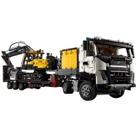 LEGO Technic Autocarro Volvo FMX ed Escavatore Elettrico EC230 42175