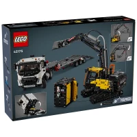 LEGO Technic Autocarro Volvo FMX ed Escavatore Elettrico EC230 42175