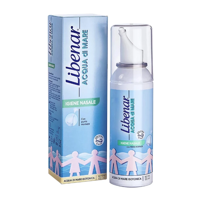 Libenar Spray Igiene Nasale Acqua di Mare 100ml