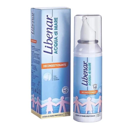 Libenar Spray Iper Decongestionante Acqua di Mare 100ml