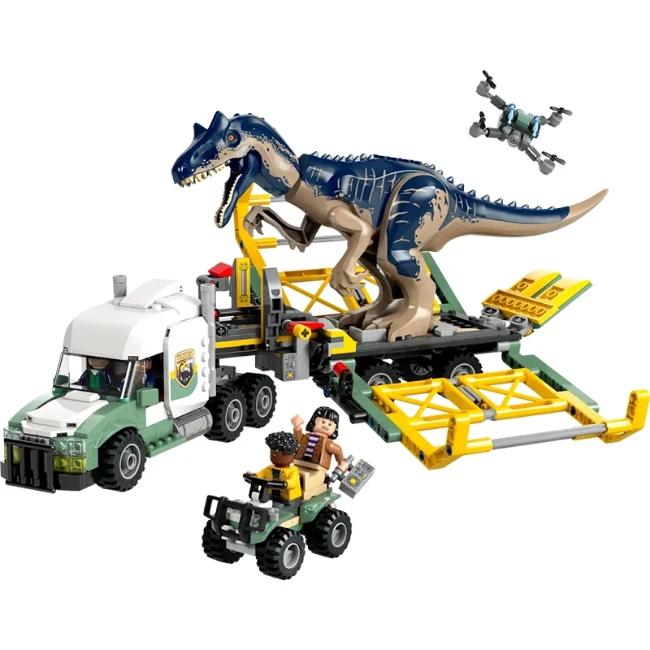 Paniate LEGO Jurassic World Missione Dinosauro: Camion di